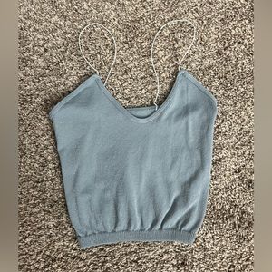 Free people light blue sparkly brami